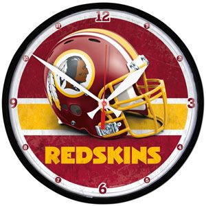 Washington Redskins Wall Clock