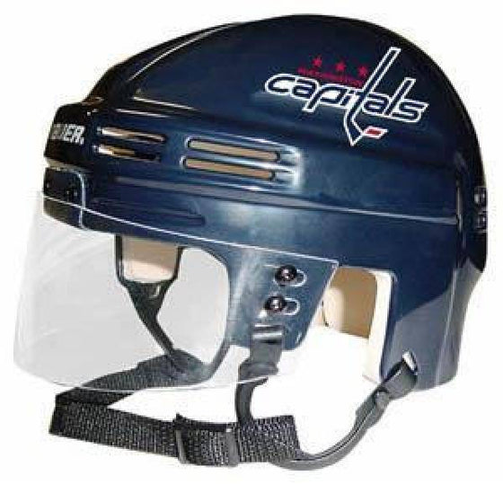 NHL Washington Capitals Player Replica Mini Hockey Helmet - Navy Blue - 757 Sports Collectibles