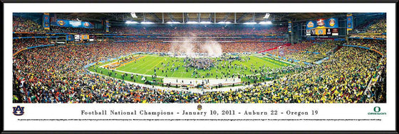 BCS 2011 Football Champions - Auburn - Standard Frame - 757 Sports Collectibles