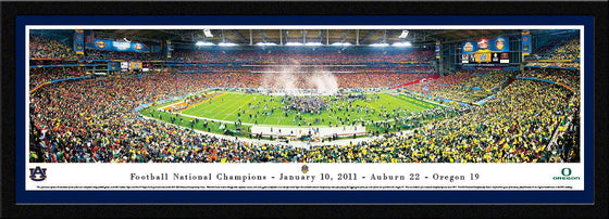 BCS 2011 Football Champions - Auburn - Select Frame - 757 Sports Collectibles