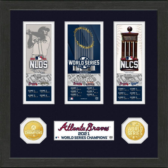 Atlanta Braves Road To The Championship 2021 World Series Champions Collection - 757 Sports Collectibles