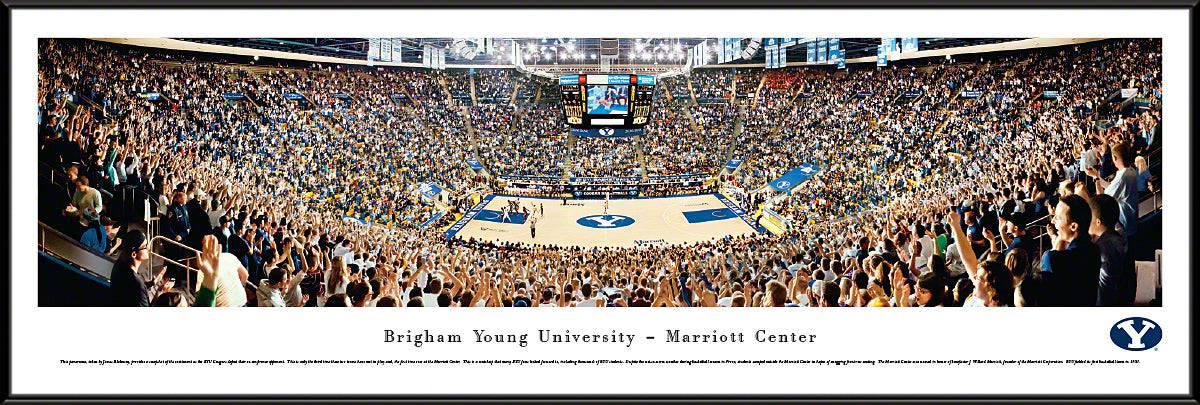 Brigham Young  Basketball - Standard Frame - 757 Sports Collectibles