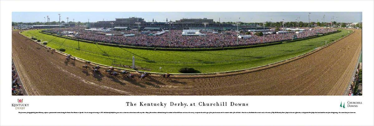 Kentucky Derby at Churchill Downs  - Unframed - 757 Sports Collectibles