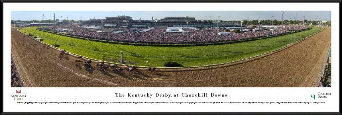 Kentucky Derby at Churchill Downs  - Standard Frame - 757 Sports Collectibles