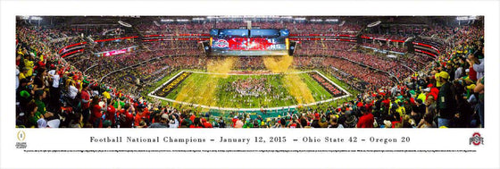 2014 College Football Champions - Ohio State - Unframed - 757 Sports Collectibles