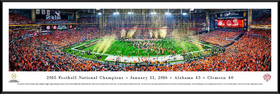 2015 College Football Champions - Alabama - Standard Frame - 757 Sports Collectibles