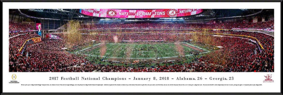 Alabama - 2017 College Football National Champion - Standard Frame - 757 Sports Collectibles