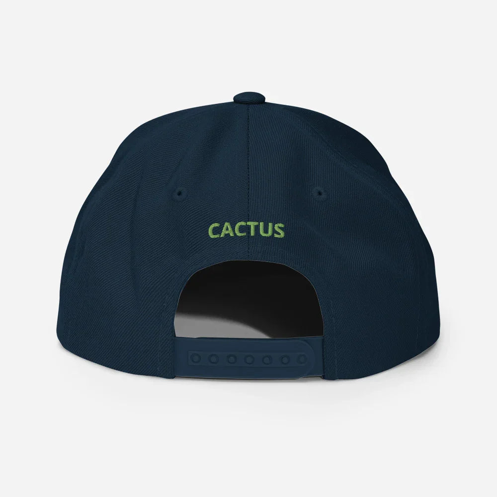 Cactus Life - Embroidered Snapback Hat Adjustable Fit - 757 Sports Collectibles