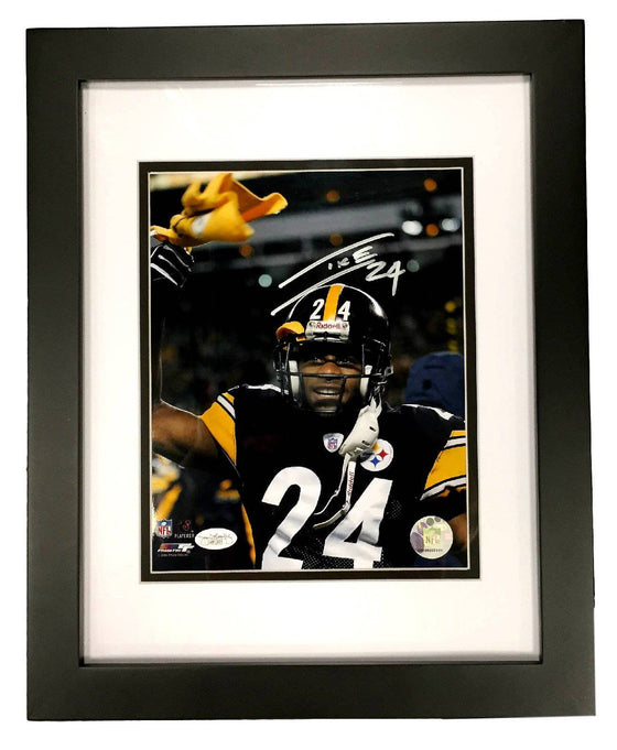 NFL Ike Taylor Pittsburgh Steelers Signed & Framed 8x10 Photo JSA - 757 Sports Collectibles