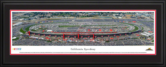 California Speedway - Deluxe Frame - 757 Sports Collectibles