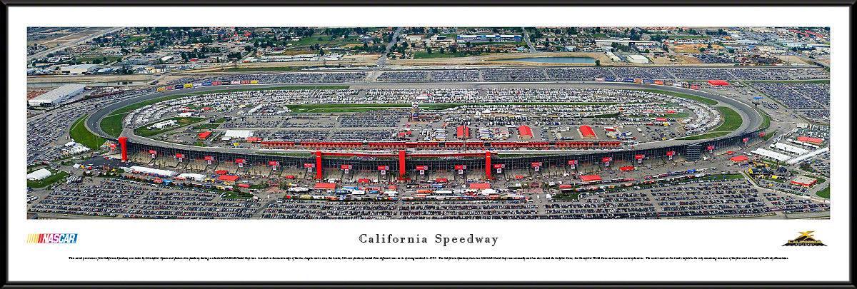 California Speedway - Standard Frame - 757 Sports Collectibles