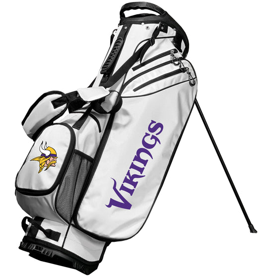 Minnesota Vikings Birdie Stand Golf Bag Wht