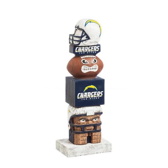 Los Angeles Chargers 16" Tiki Totem Figure Statue