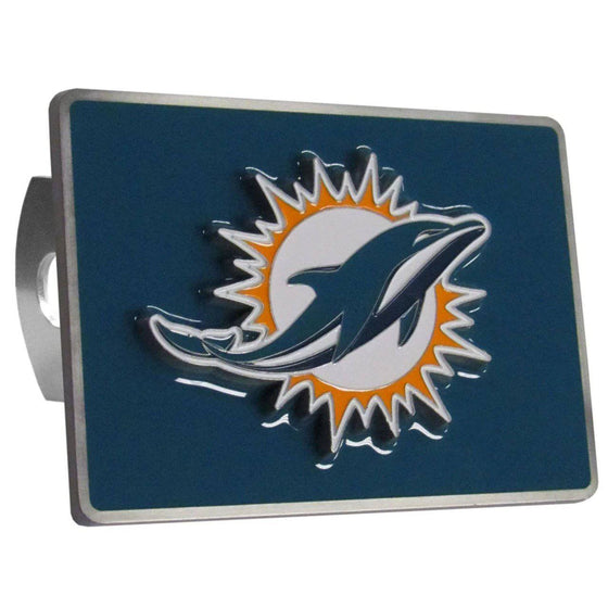 Miami Dolphins Trailer Hitch Cover (CDG) - 757 Sports Collectibles