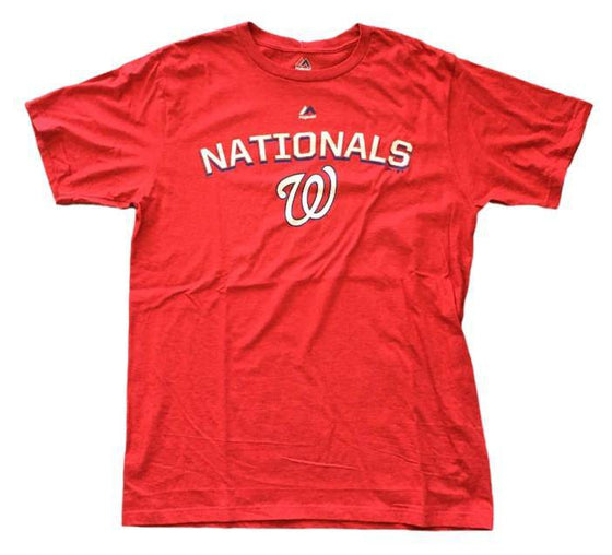 MLB Washington Nationals Red Nationals Logo NWT T-Shirt Size L - 757 Sports Collectibles