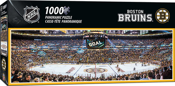 Stadium Panoramic - Boston Bruins 1000 Piece Puzzle - Center View
