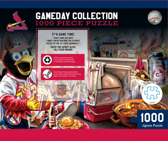 St. Louis Cardinals Gameday - 1000 Piece MLB Sports Puzzle