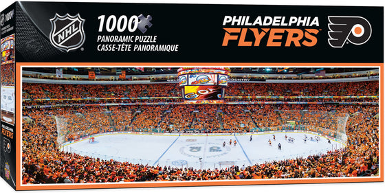 Stadium Panoramic - Philadelphia Flyers 1000 Piece Puzzle - Center View