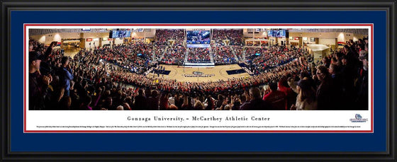 Gonzaga Bulldogs Basketball - Deluxe Frame - 757 Sports Collectibles
