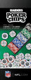 Las Vegas Raiders 100 Piece NFL Poker Chips