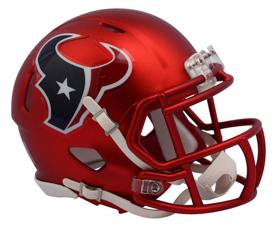 Houston Texans Riddell Blaze Alternate Speed Mini Helmet - 757 Sports Collectibles