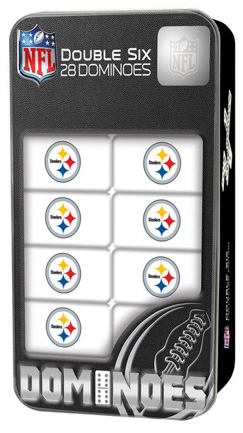 NFL Pittsburgh Steelers 28 Piece Dominoes - 757 Sports Collectibles