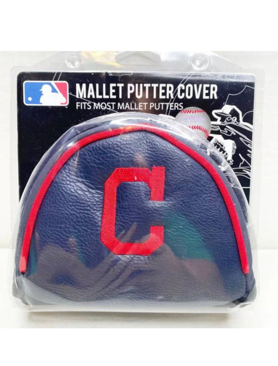 Cleveland Indians Golf Mallet Putter Cover - 757 Sports Collectibles