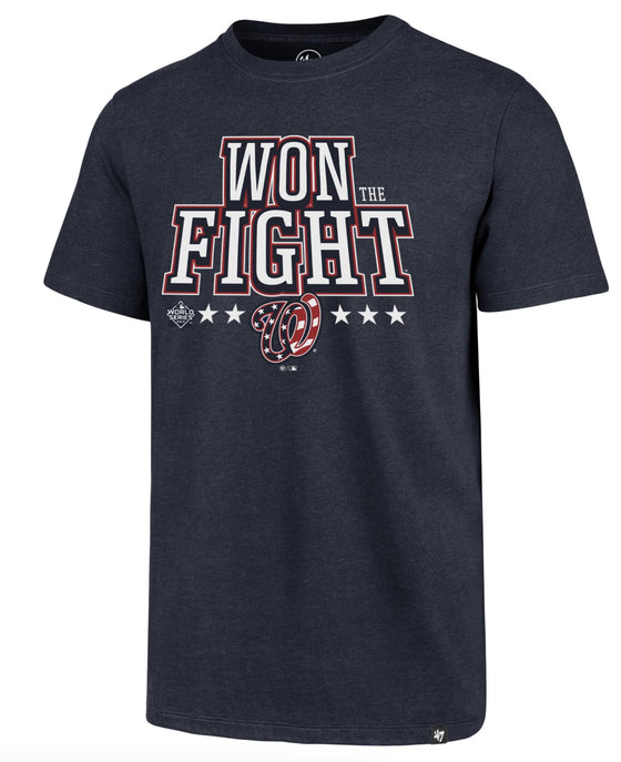 Washington Nationals 2019 World Series Champions "Won the Fight" T-Shirt by 47brand - 757 Sports Collectibles