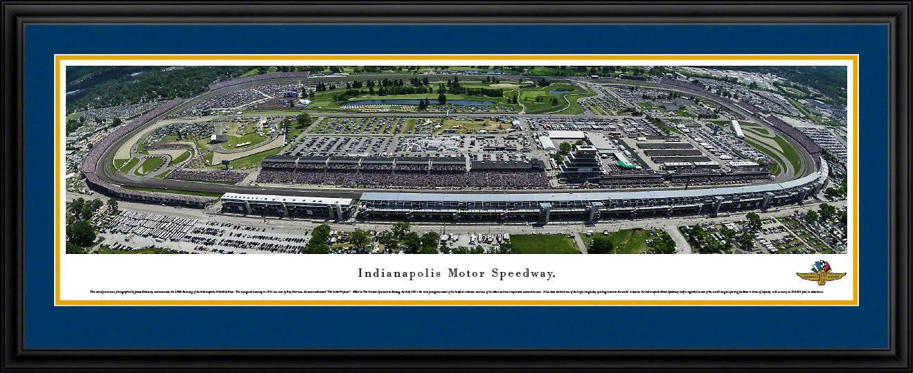 Indy 500 - 100th 500 Mile Race   - Deluxe Frame - 757 Sports Collectibles