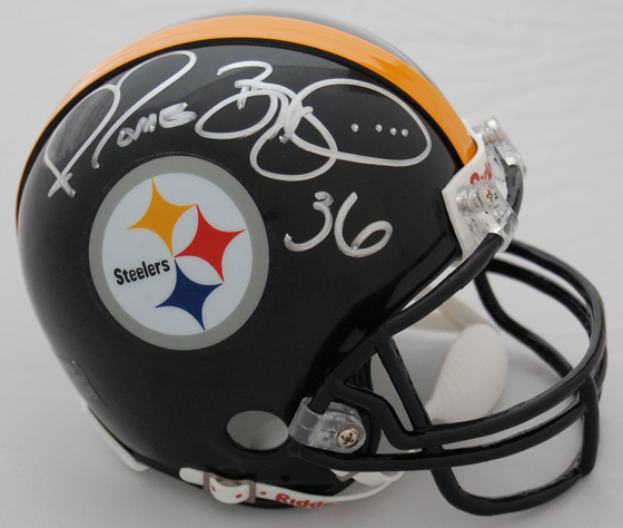 Jerome Bettis Pittsburgh Steelers Autographed Mini Helmet