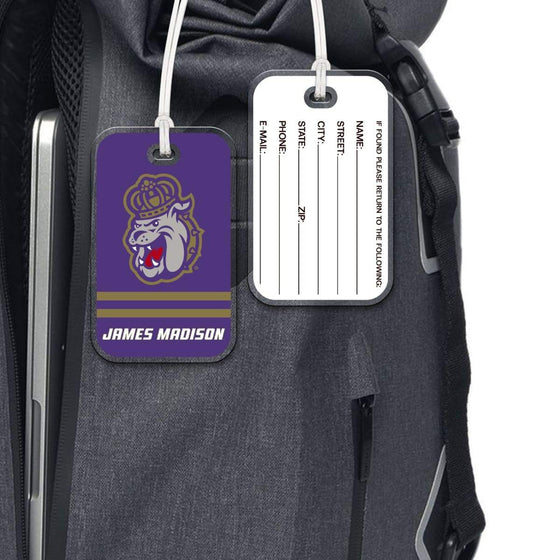 James Madison Dukes Bag Tag