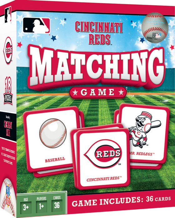 Cincinnati Reds MLB Matching Game