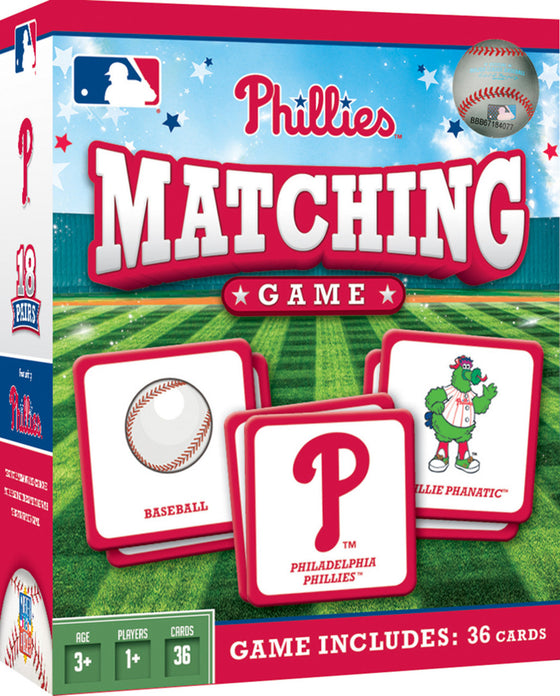 Philadelphia Phillies MLB Matching Game