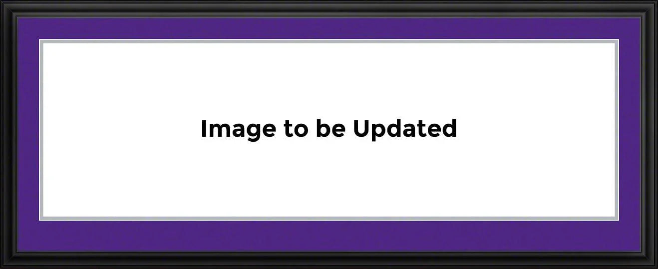 Kansas State Football - 50 Yard Line - Stripe - Deluxe Frame - 757 Sports Collectibles