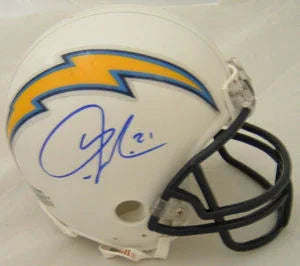 Ladainian Tomlinson San Diego Chargers Autographed Mini Helmet