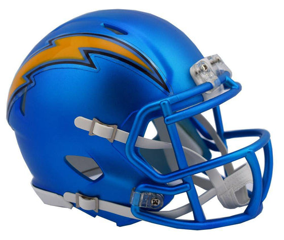 Los Angeles Chargers Riddell Blaze Alternate Speed Mini Helmet - 757 Sports Collectibles