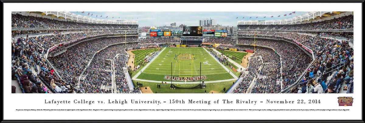 Lafayette Vs. Lehigh - 150Th - Standard Frame - 757 Sports Collectibles