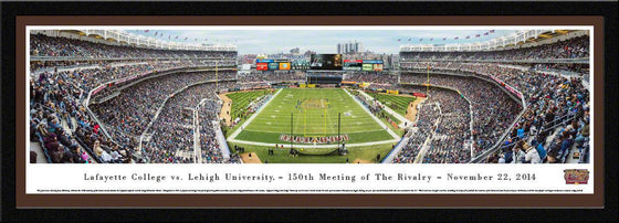 Lafayette Vs. Lehigh - 150Th - Select Frame - 757 Sports Collectibles