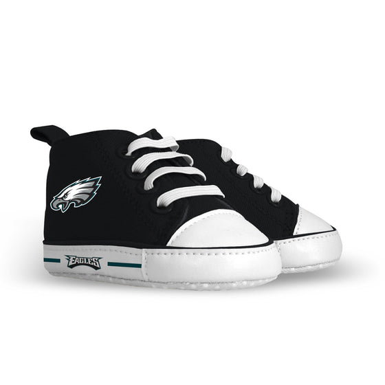 Baby Fanatic Pre-Walkers High-Top Unisex Baby Shoes -  NFL Philadelphia Eagles