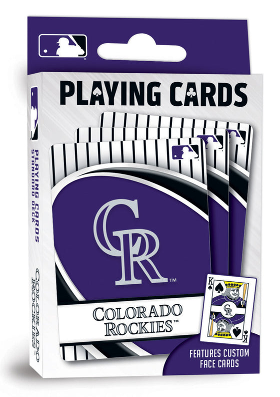 Colorado Rockies Playing Cards