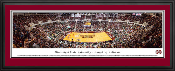 Mississippi State Basketball - Deluxe Frame - 757 Sports Collectibles