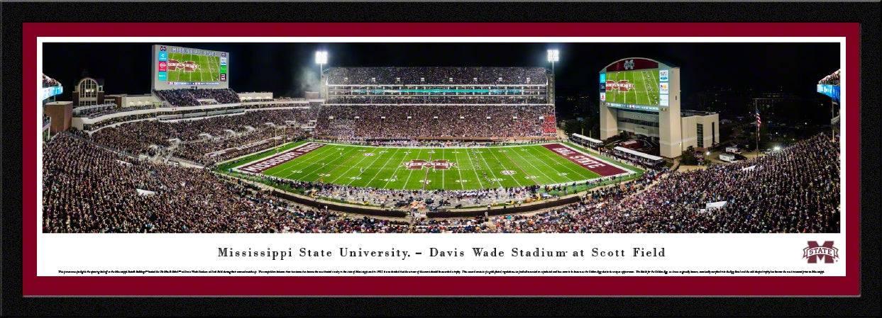 Mississippi State Bulldogs Football (Egg Bowl) - Select Frame - 757 Sports Collectibles