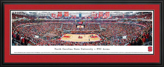 North Carolina State Basketball - Deluxe Frame - 757 Sports Collectibles