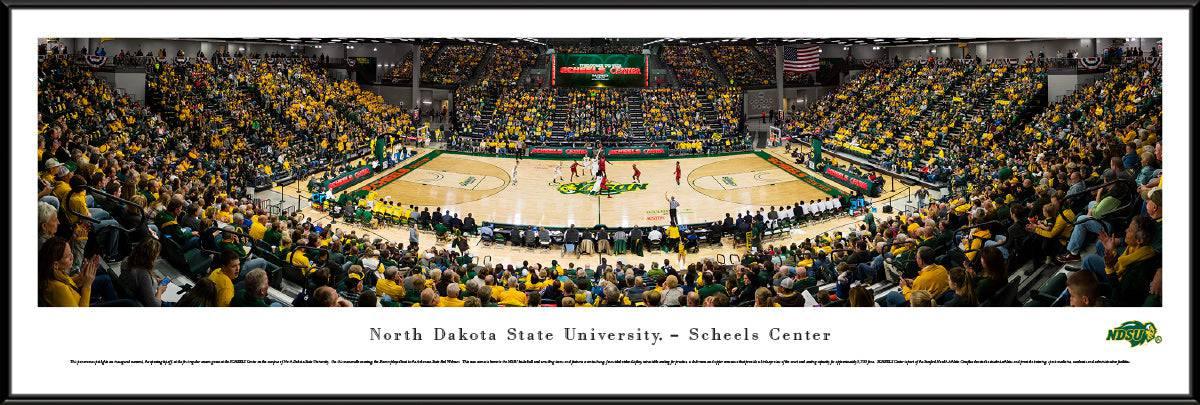 North Dakota State Bison Basketball - Standard Frame - 757 Sports Collectibles