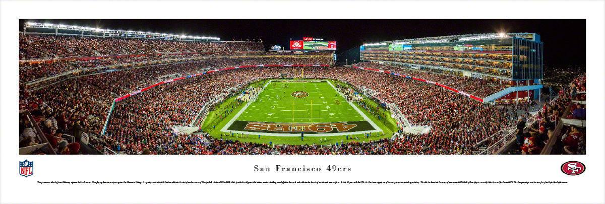 San Francisco 49Ers - Levi's Stadium - Unframed - 757 Sports Collectibles