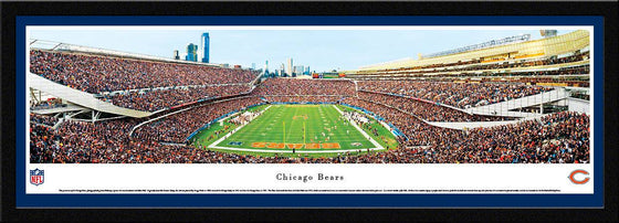 Chicago Bears - End Zone - Select Frame - 757 Sports Collectibles