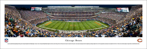 Chicago Bears - 50 YD Night - Unframed - 757 Sports Collectibles