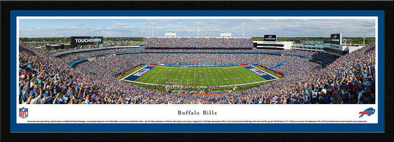 Buffalo Bills Ralph Wilson Stadium 17"x44" Select Framed Panoramic Photo - 757 Sports Collectibles