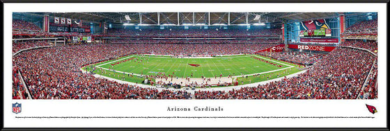 Arizona Cardinals  University of Phoenix  14" x 41" Standard Framed Panoramic Photo - 757 Sports Collectibles