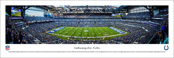 Indianapolis Colts - 50 Yard Line - Unframed - 757 Sports Collectibles